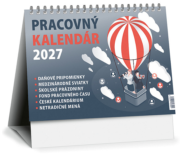 Firemný pracovný kalendár 2027