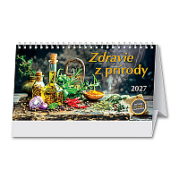 Stolový kalendár Zdravie z prírody 2027