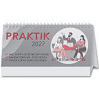 Stolový kalendár Praktik stĺpcový 2027