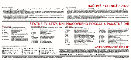 Stolový kalendár Plánovací 2027 5