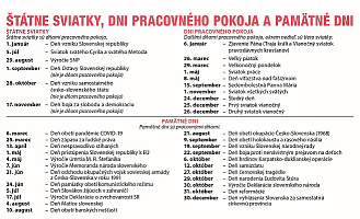 Stolový kalendár Riadkový s veľkými písmenami 2027 2