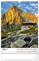 NOTIQUE Nástenný kalendár Tatry 2027, 33 x 46 cm 4