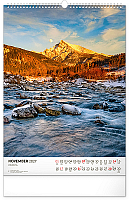 NOTIQUE Nástenný kalendár Tatry 2027, 33 x 46 cm 11