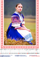 Nástenný kalendár SLOVENSKÝ FOLKLÓR 2027 2