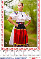 Nástenný kalendár SLOVENSKÝ FOLKLÓR 2027 3