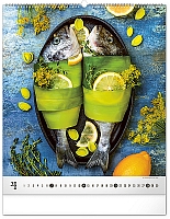Nástenný kalendár Gourmet 2024, 48 × 56 cm 4
