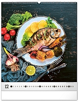 Nástenný kalendár Gourmet 2024, 48 × 56 cm 12