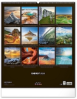 Nástenný kalendár Energia 2024, 48 × 56 cm 14