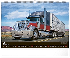 Nástenný kalendár Trucks 2024, 48 × 33 cm 6