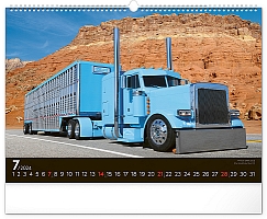 Nástenný kalendár Trucks 2024, 48 × 33 cm 7