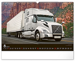 Nástenný kalendár Trucks 2024, 48 × 33 cm 8