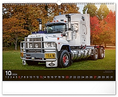 Nástenný kalendár Trucks 2024, 48 × 33 cm 10