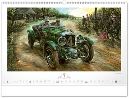 Nástenný kalendár Oldtimers – Václav Zapadlík 2024, 64 × 42 cm 9
