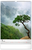 Nástenný kalendár Stromy 2024, 33 × 46 cm 1