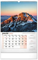 Nástenný kalendár Naše Slovensko 2024, 33 × 46 cm 1