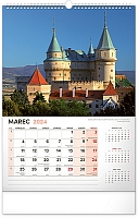 Nástenný kalendár Naše Slovensko 2024, 33 × 46 cm 3