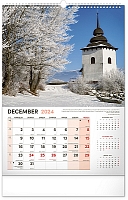 Nástenný kalendár Naše Slovensko 2024, 33 × 46 cm 12