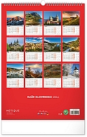 Nástenný kalendár Naše Slovensko 2024, 33 × 46 cm 14