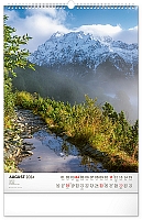 Nástenný kalendár Tatry 2024, 33 × 46 cm 8