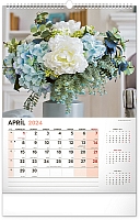 Nástenný kalendár Kvety 2024, 33 × 46 cm 4