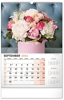 Nástenný kalendár Kvety 2024, 33 × 46 cm 9