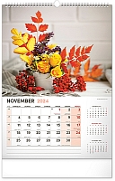 Nástenný kalendár Kvety 2024, 33 × 46 cm 11