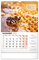 Nástenný Včelársky kalendár 2024, 33 × 46 cm  11