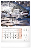 Nástenný kalendár Rybársky 2024, 33 × 46 cm 11