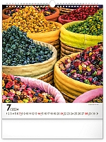 Nástenný kalendár Korenie a bylinky 2024, 30 × 34 cm 7
