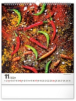 Nástenný kalendár Korenie a bylinky 2024, 30 × 34 cm 11