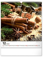 Nástenný kalendár Korenie a bylinky 2024, 30 × 34 cm 12