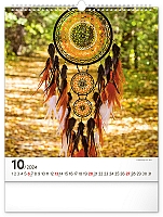 Nástenný kalendár Lapač snov 2024, 30 × 34 cm 10