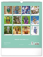 Nástenný kalendár Lapač snov 2024, 30 × 34 cm 13
