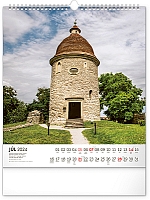 Nástenný kalendár Pamätihodnosti Slovenska 2024, 30 × 34 cm 7