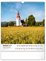 Nástenný kalendár Pamätihodnosti Slovenska 2024, 30 × 34 cm 8