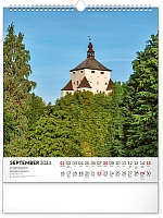 Nástenný kalendár Pamätihodnosti Slovenska 2024, 30 × 34 cm 9