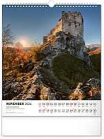 Nástenný kalendár Pamätihodnosti Slovenska 2024, 30 × 34 cm 11