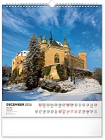 Nástenný kalendár Pamätihodnosti Slovenska 2024, 30 × 34 cm 12