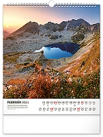 Nástenný kalendár Čarokrásne Slovensko 2024, 30 × 34 cm 2