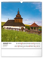 Nástenný kalendár Čarokrásne Slovensko 2024, 30 × 34 cm 8