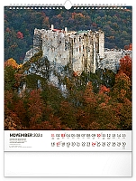 Nástenný kalendár Čarokrásne Slovensko 2024, 30 × 34 cm 11