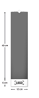 Nástenný kalendár Lesní zvěř – Lesná zver CZ/SK 2024, 12 × 48 cm 13