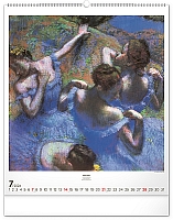 Nástenný kalendár Impresionizmus 2024, 48 × 56 cm 7