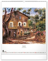Nástenný kalendár Impresionizmus 2024, 48 × 56 cm 8