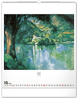 Nástenný kalendár Impresionizmus 2024, 48 × 56 cm 10
