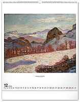 Nástenný kalendár Impresionizmus 2024, 48 × 56 cm 12