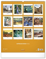 Nástenný kalendár Impresionizmus 2024, 48 × 56 cm 14