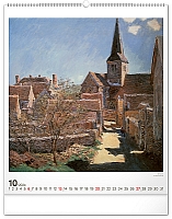 Nástenný kalendár Claude Monet 2024, 48 × 56 cm 10