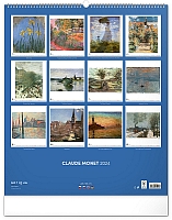 Nástenný kalendár Claude Monet 2024, 48 × 56 cm 14