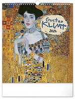 Nástenný kalendár Gustav Klimt 2024, 30 × 34 cm
